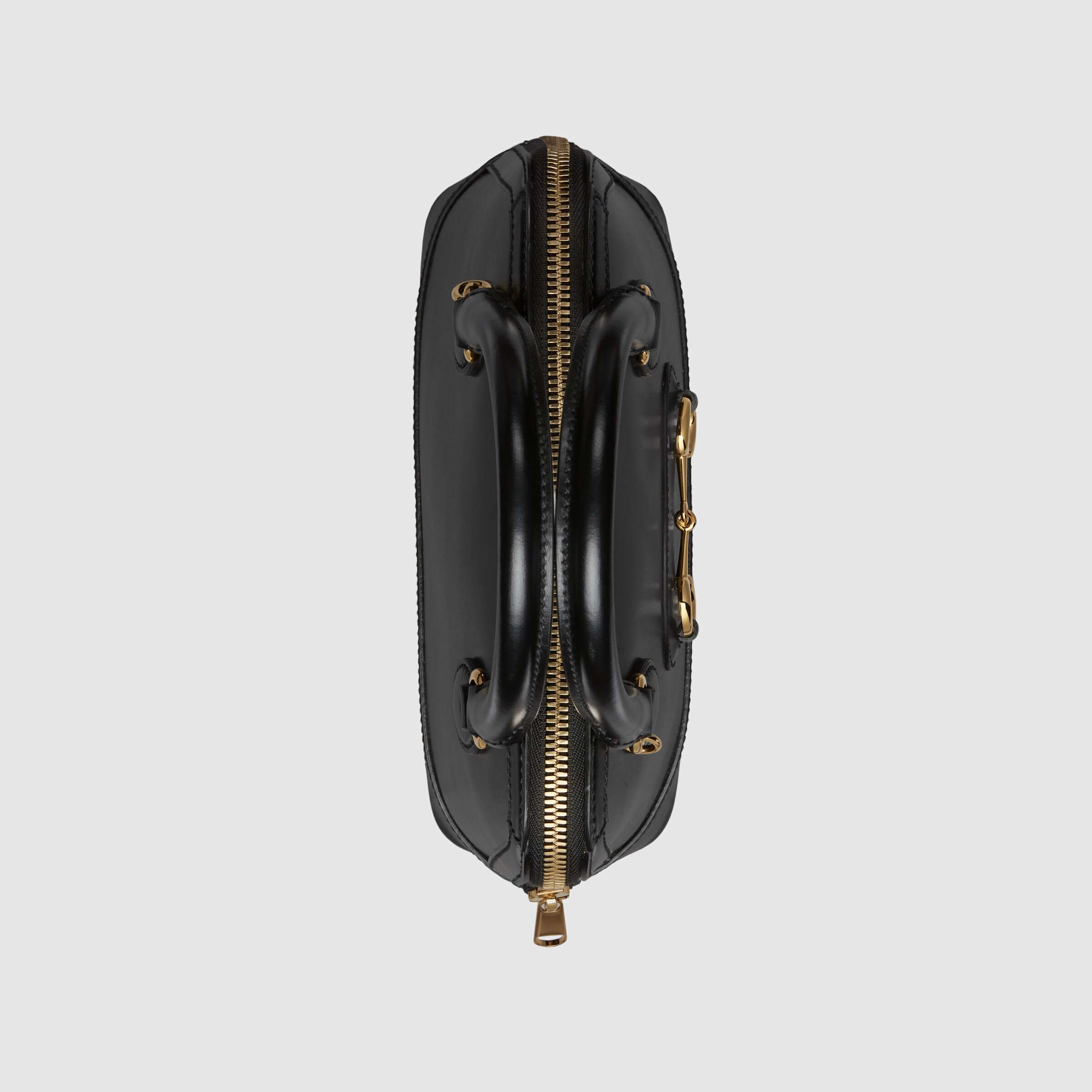 Gucci 1955 Horsebit Small Top Handle Bag Black