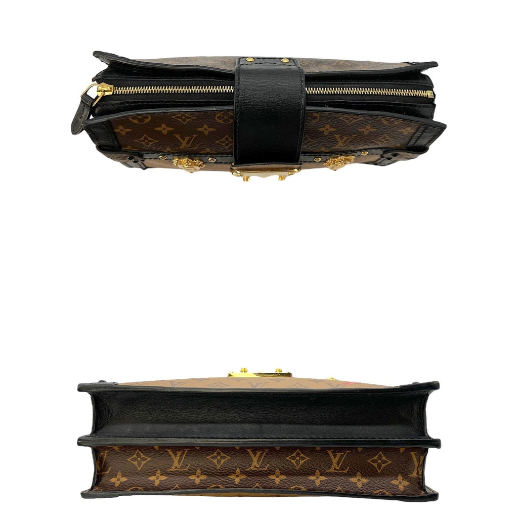 Louis Vuitton Reverse Monogram Trunk Clutch