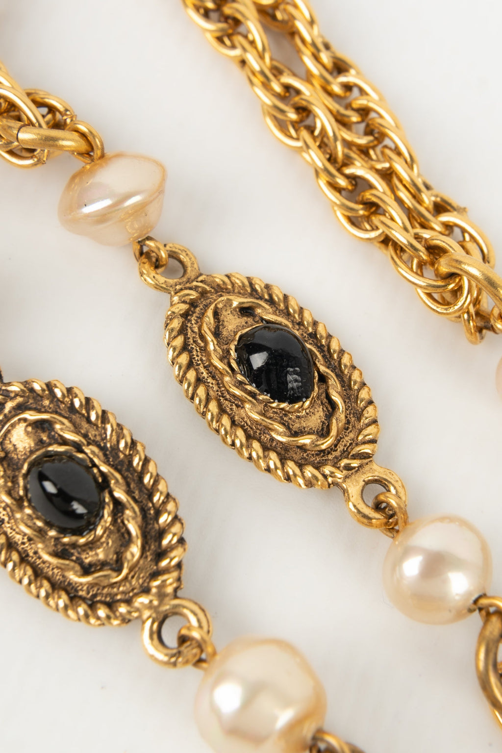 Collier / sautoir Chanel 1982