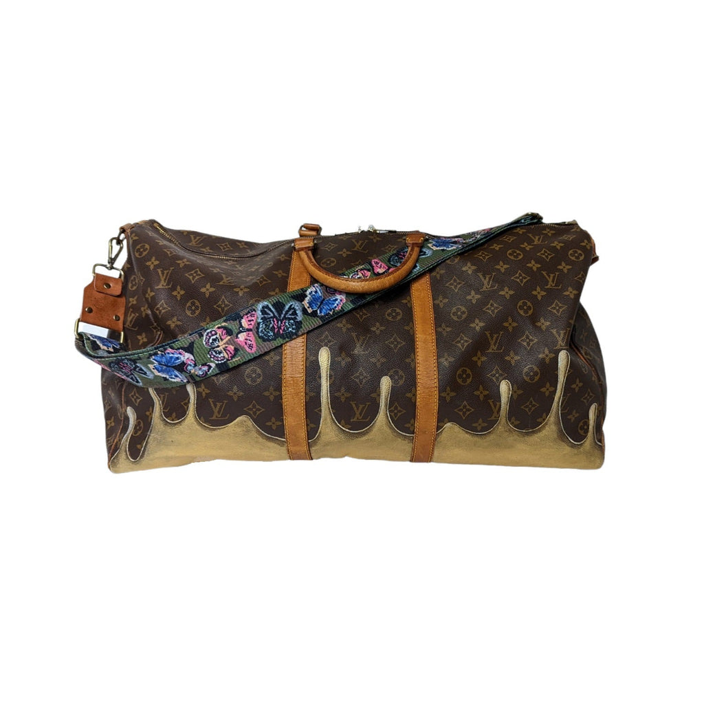 Louis Vuitton Vintage Monogram Keepall Bandouliere 60 Bag