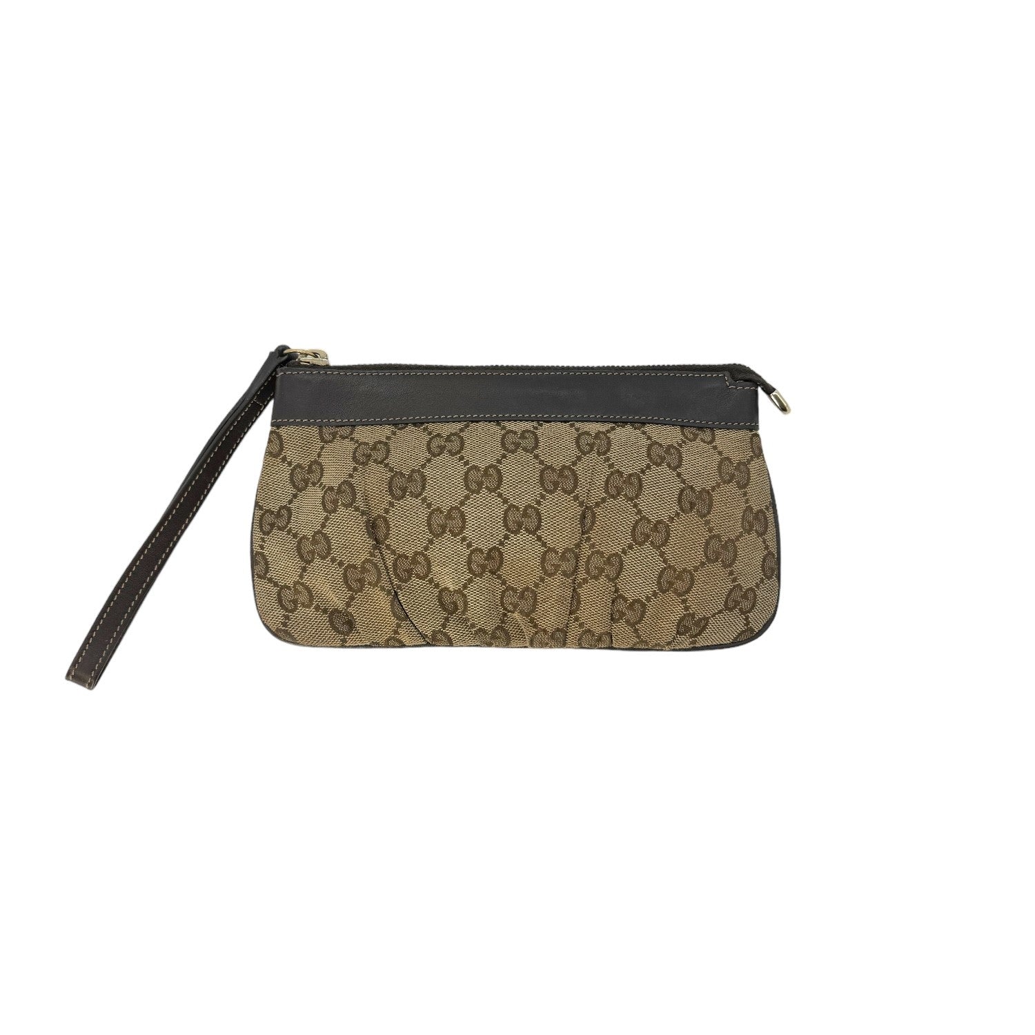 Gucci GG Monogram Zip Pouch