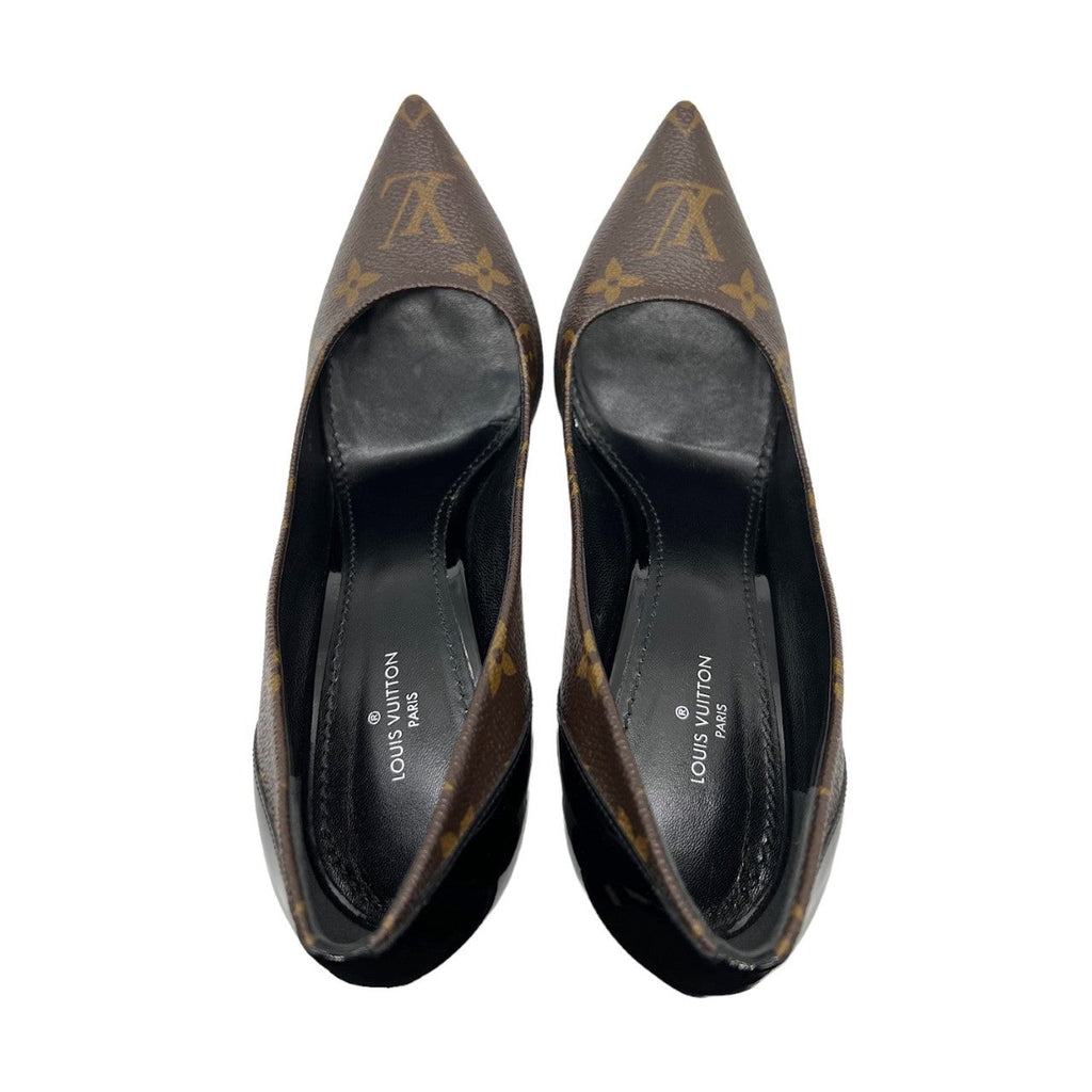 Louis Vuitton Monogram Cherie Pumps - Sz. 37.5