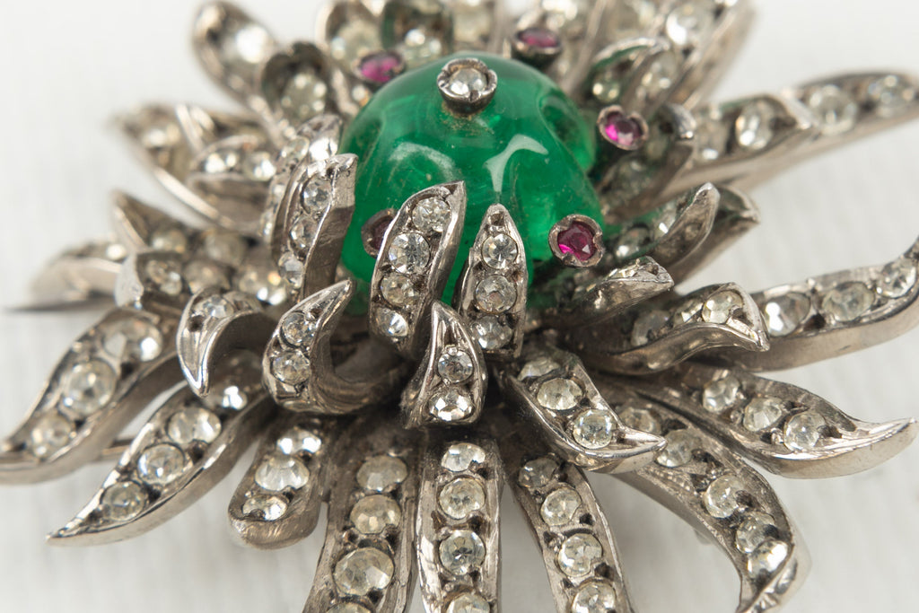Broche Gripoix pour Chanel