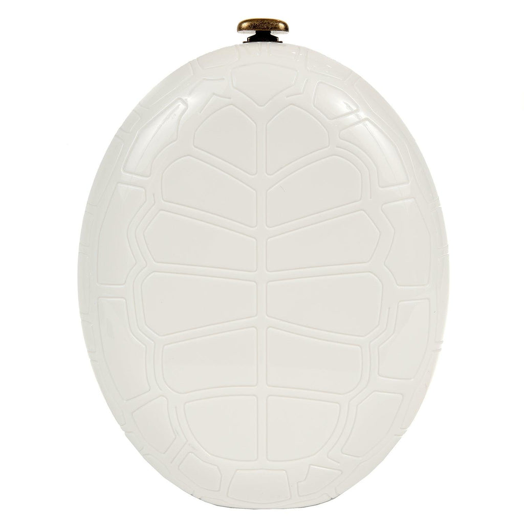 Chanel Cruise Collection Ivory Resin Turtle Shell Print Bag with strap