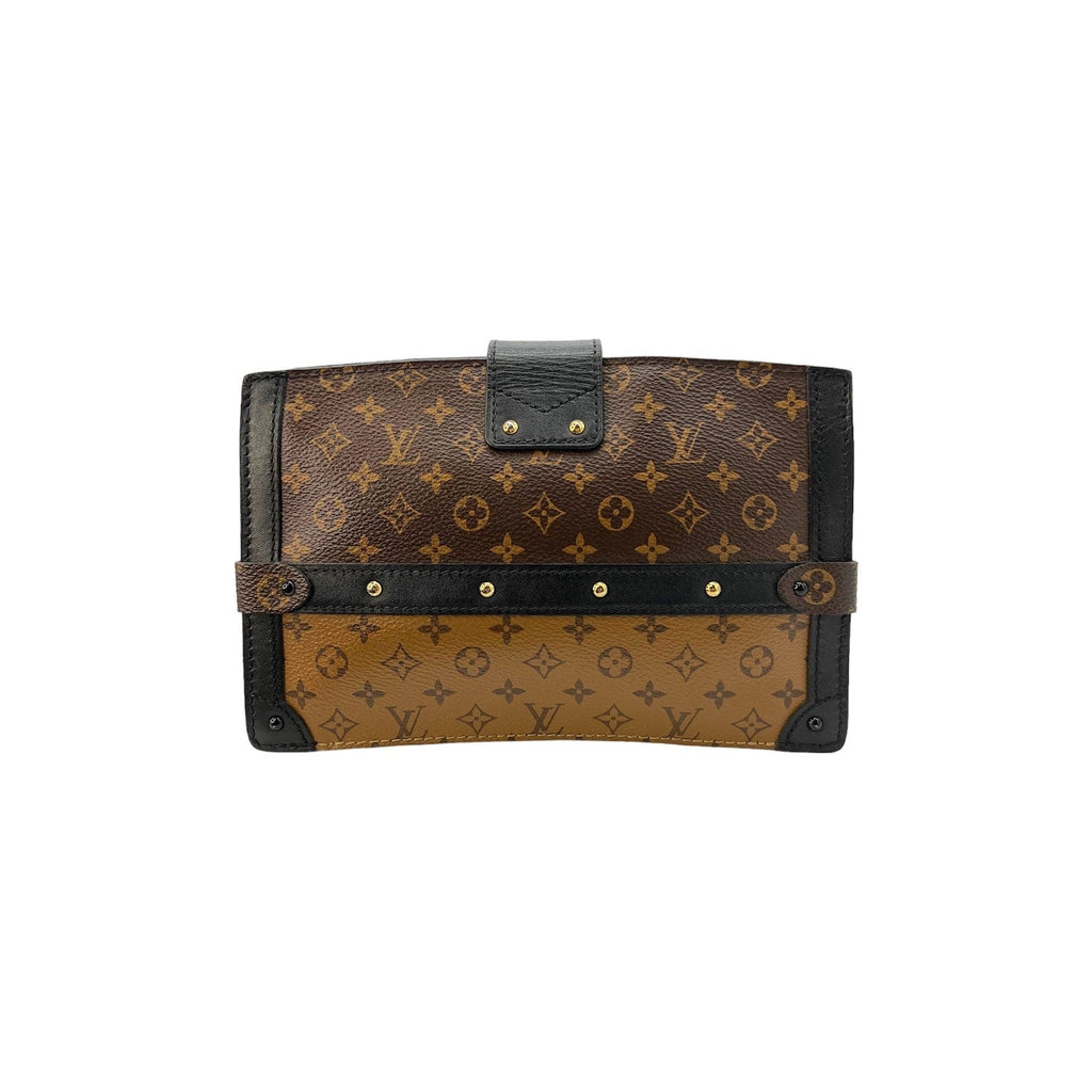 Louis Vuitton Reverse Monogram Trunk Clutch