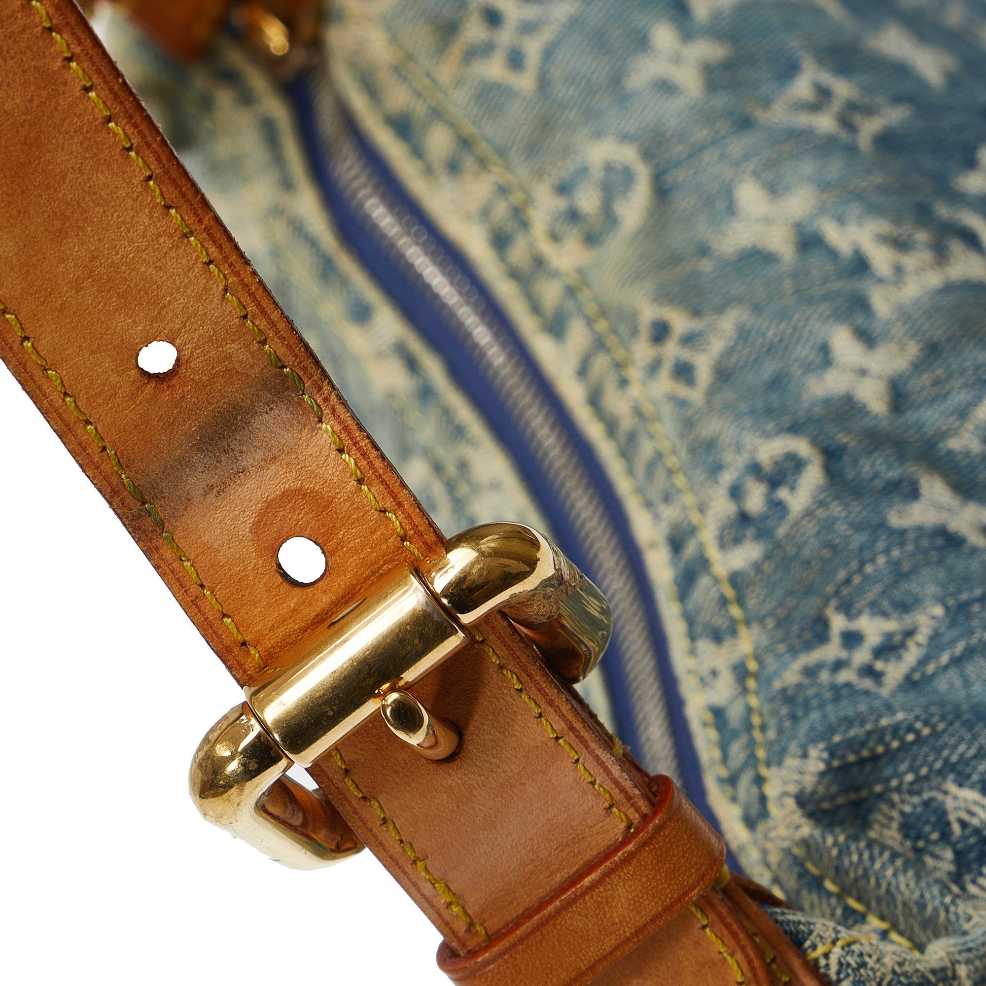 LOUIS VUITTON Monogram Denim Baggy PM