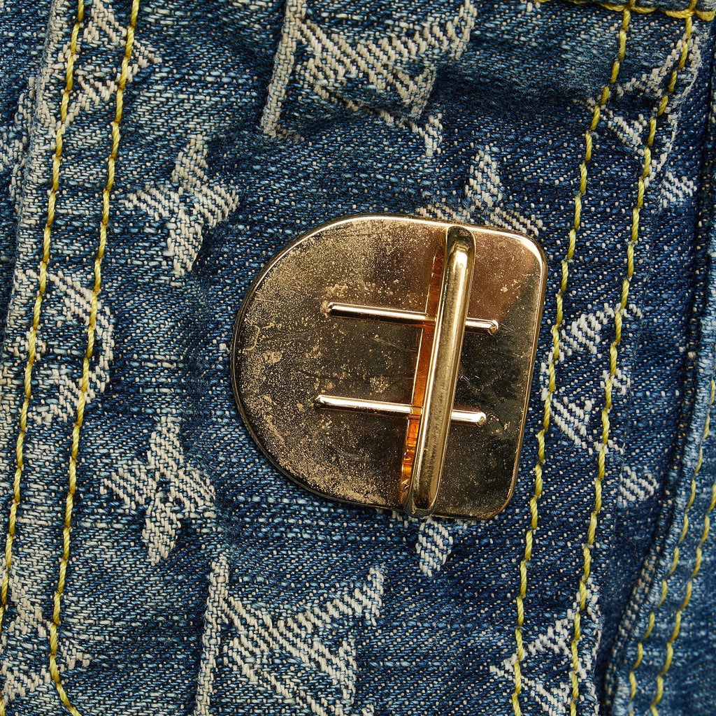 LOUIS VUITTON Monogram Denim Baggy PM
