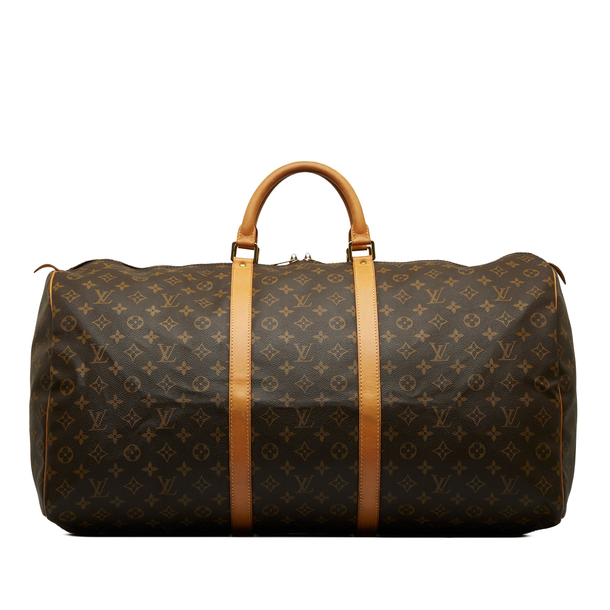 LOUIS VUITTON Monogram Keepall 60 Travel Bag