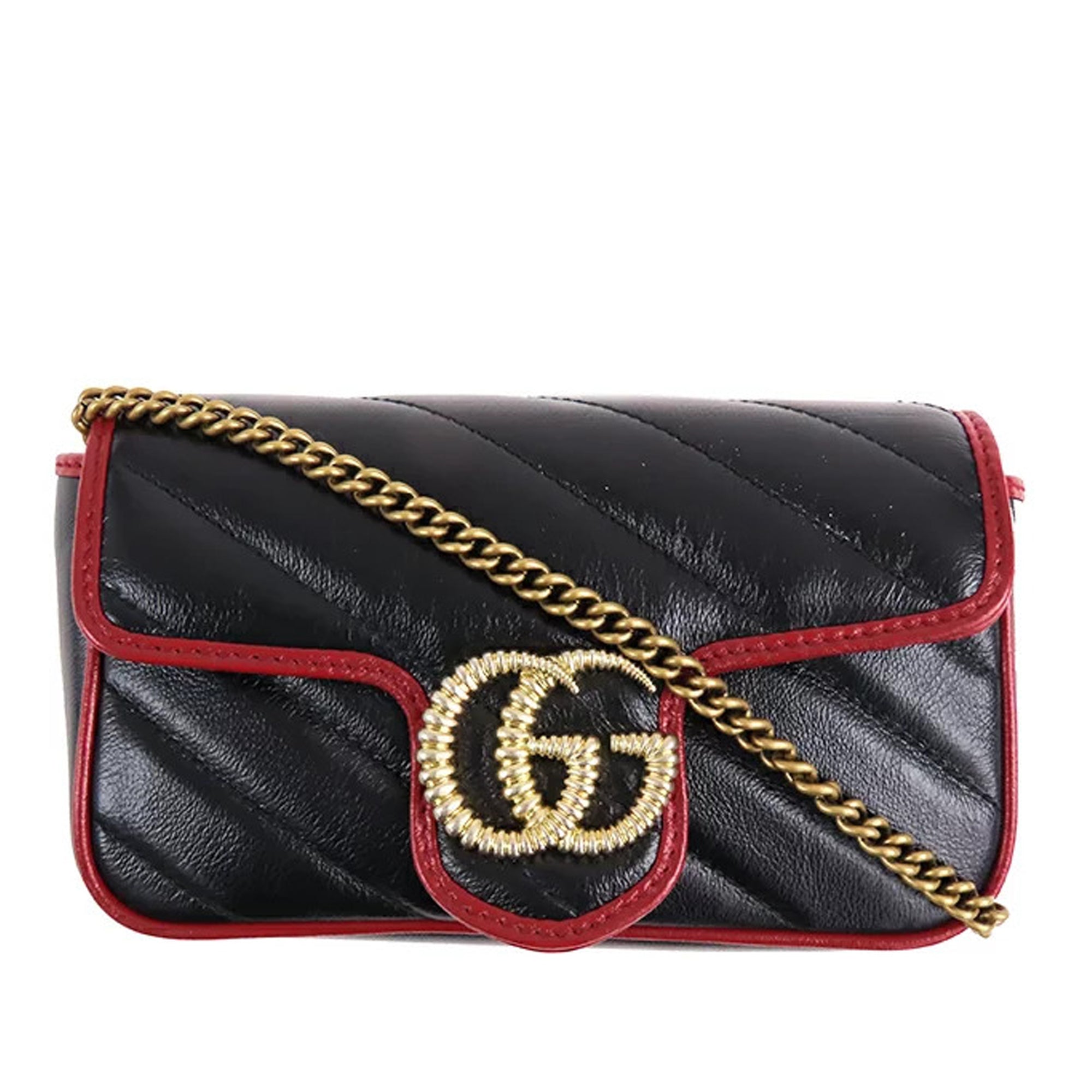 Gucci GG Marmont Crossbody Bag Black