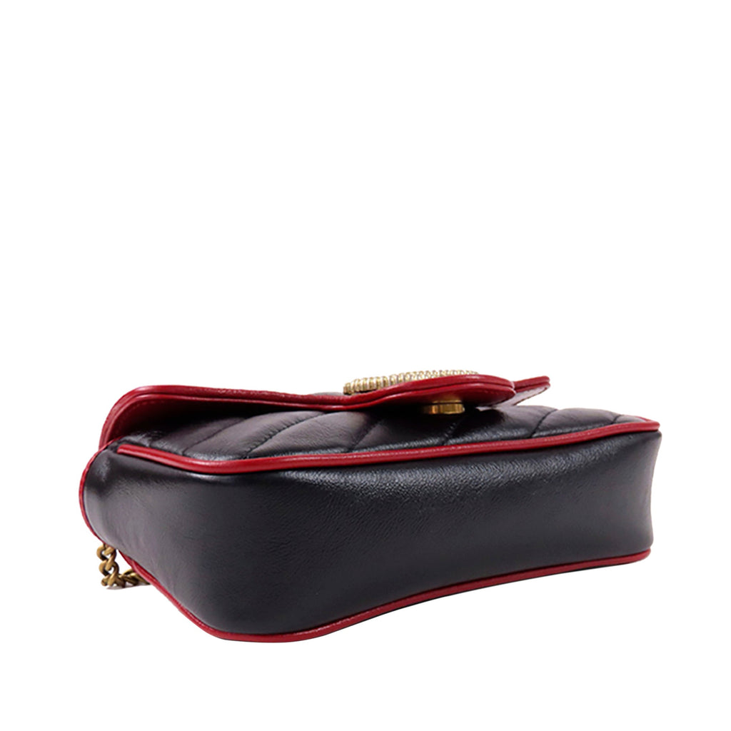 Gucci GG Marmont Crossbody Bag Black