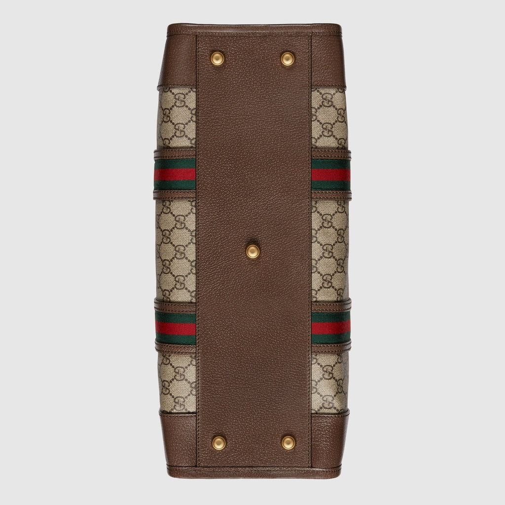 Gucci Soft GG Supreme Duffle Bag Beige