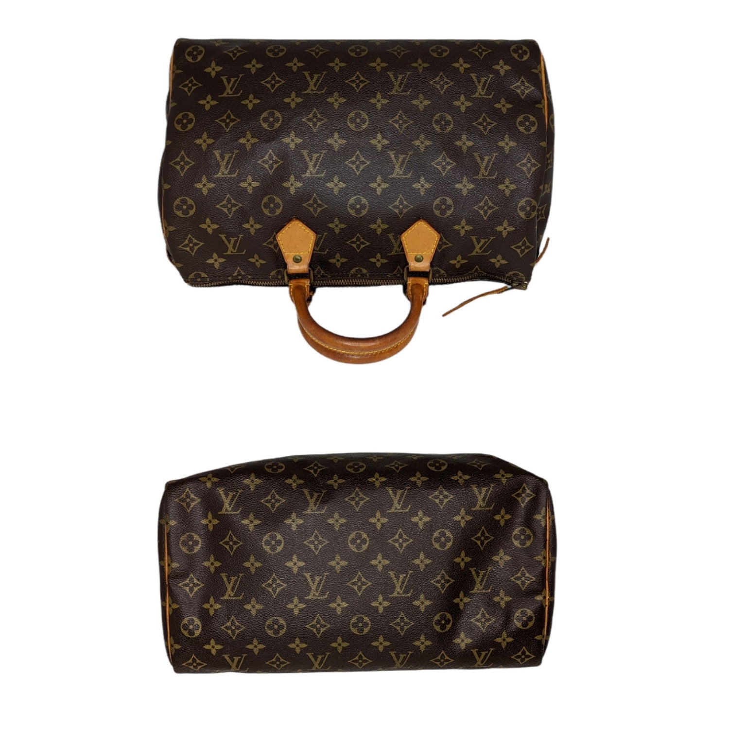 Louis Vuitton Vintage Monogram Canvas Speedy 35 Bag