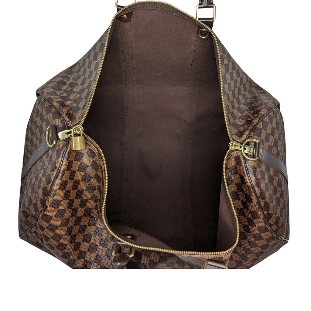 Louis Vuitton Damier Ebene Keepall Bandoulière 55
