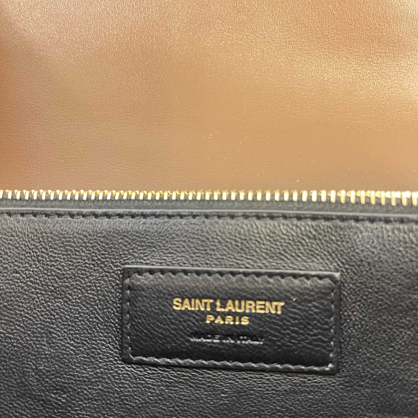 SAINT LAURENT - Gaby Mini Satchel in Quilted Suede and Shearling Crossbody