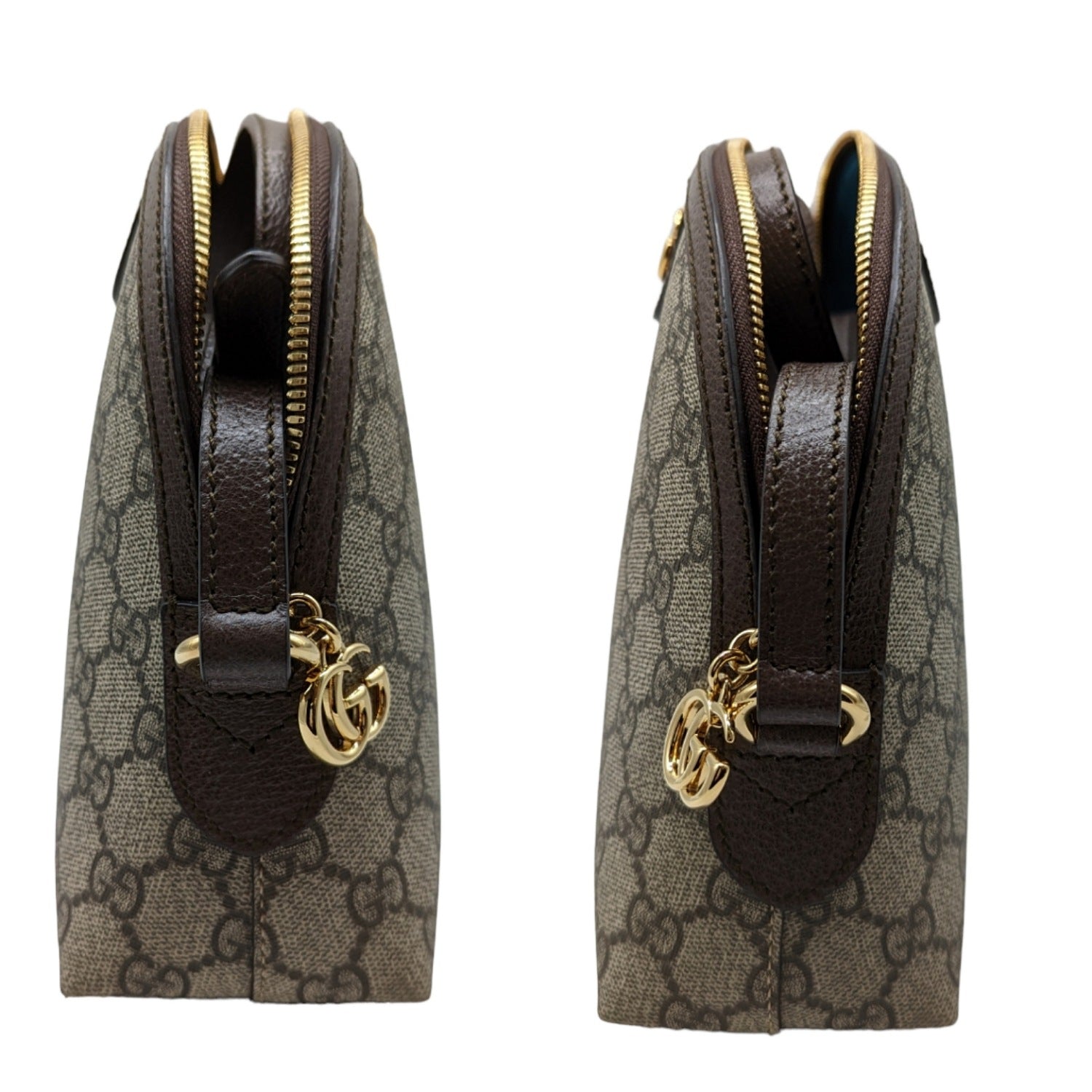 Gucci Small GG Supreme Ophidia Dome Shoulder Bag
