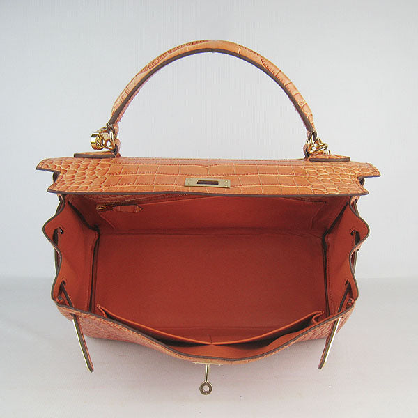 Hermes Kelly 6108 Ladies Crocodile Handbag