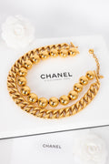 Collier dor�� Chanel 1990s