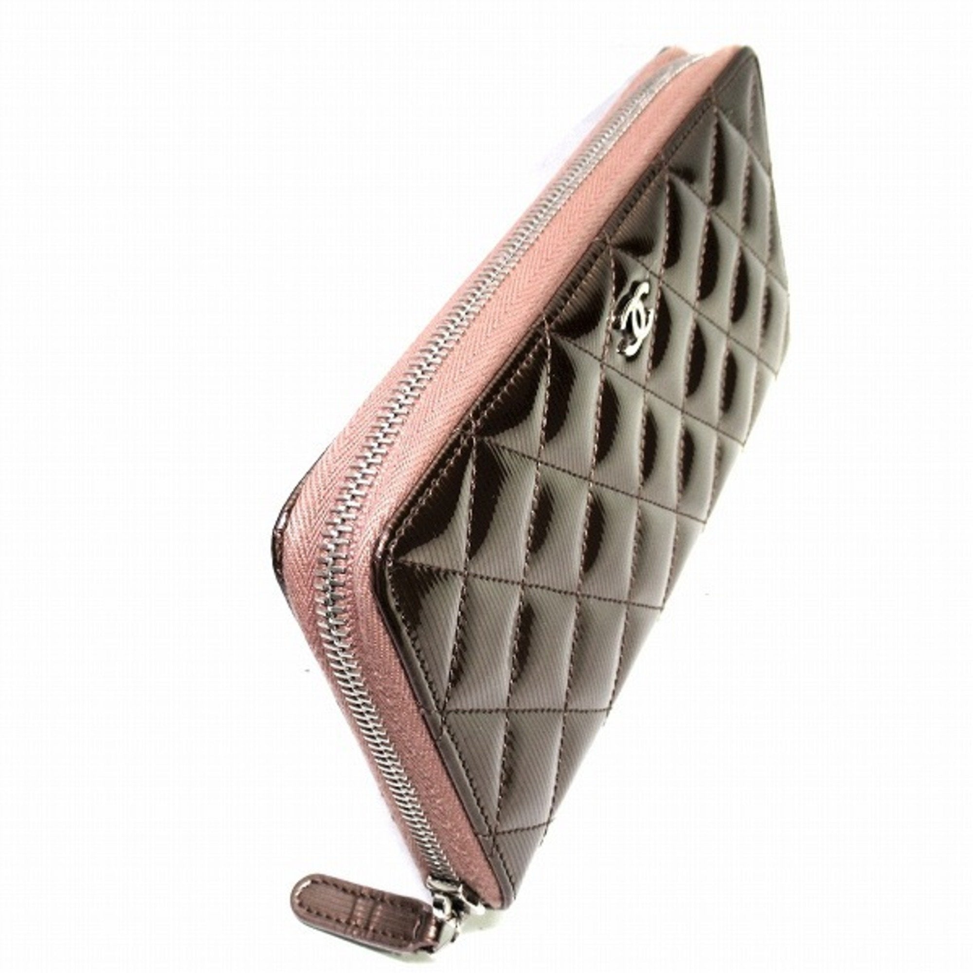 Chanel Brown Leather - wallet accessories