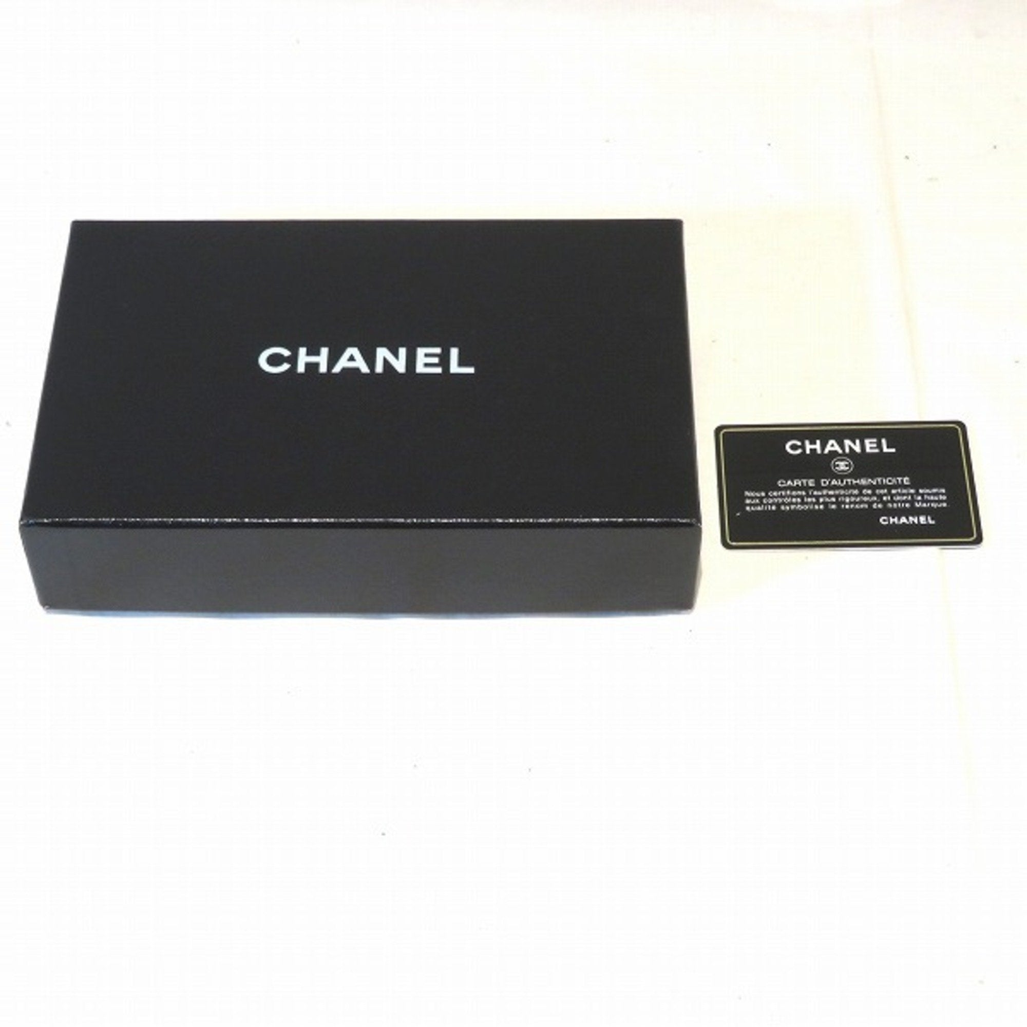Chanel Black Leather  wallet accessories