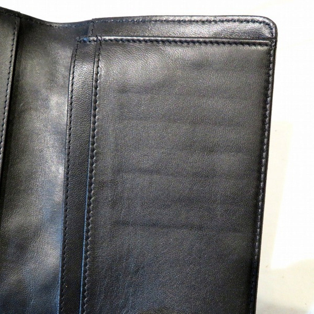 Chanel Black Leather  wallet accessories