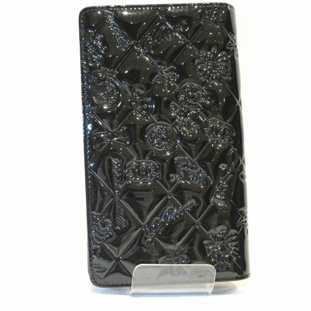 Chanel Black Leather  wallet accessories