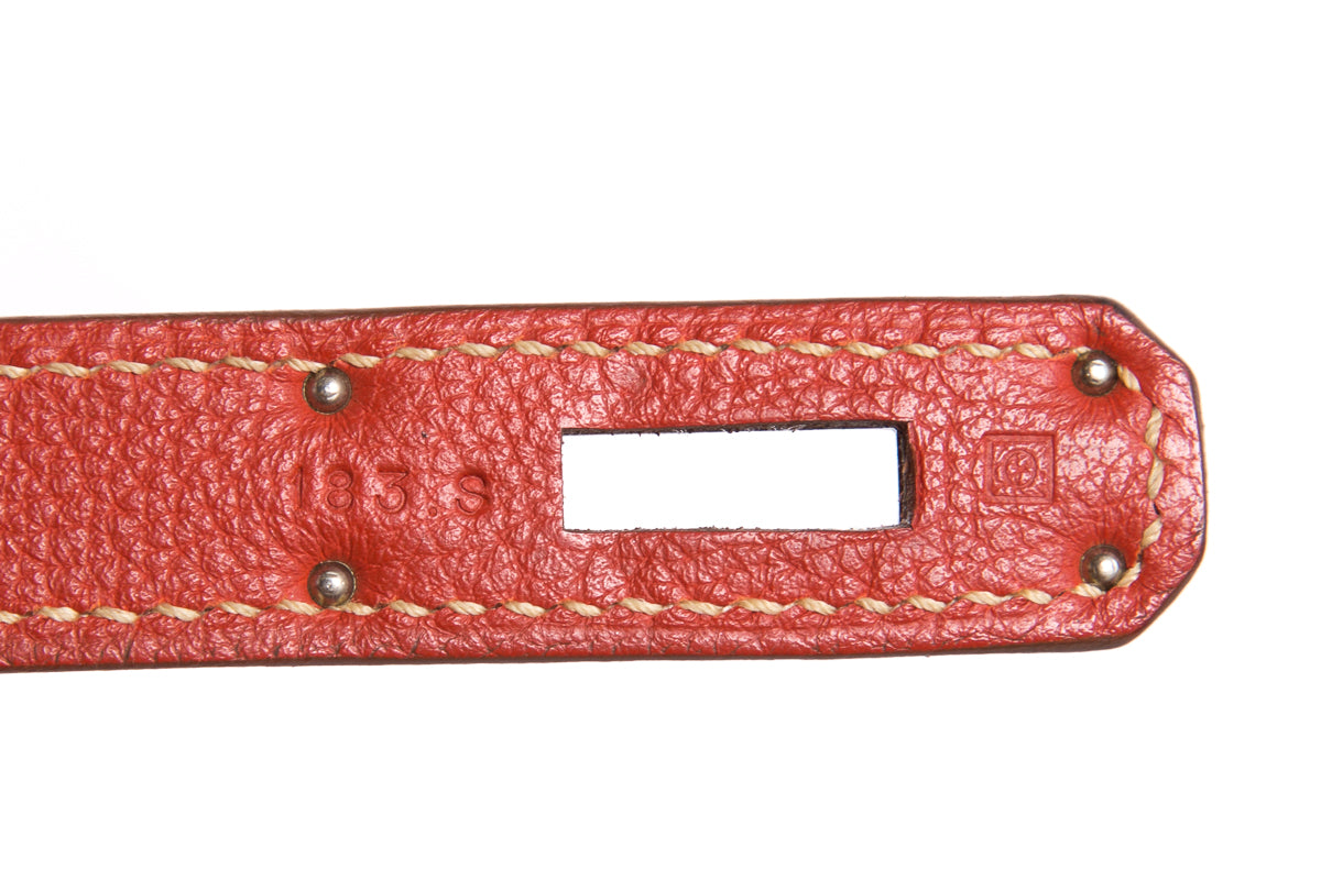 Hermès Sanguine Kelly 35 cm Handle Bag