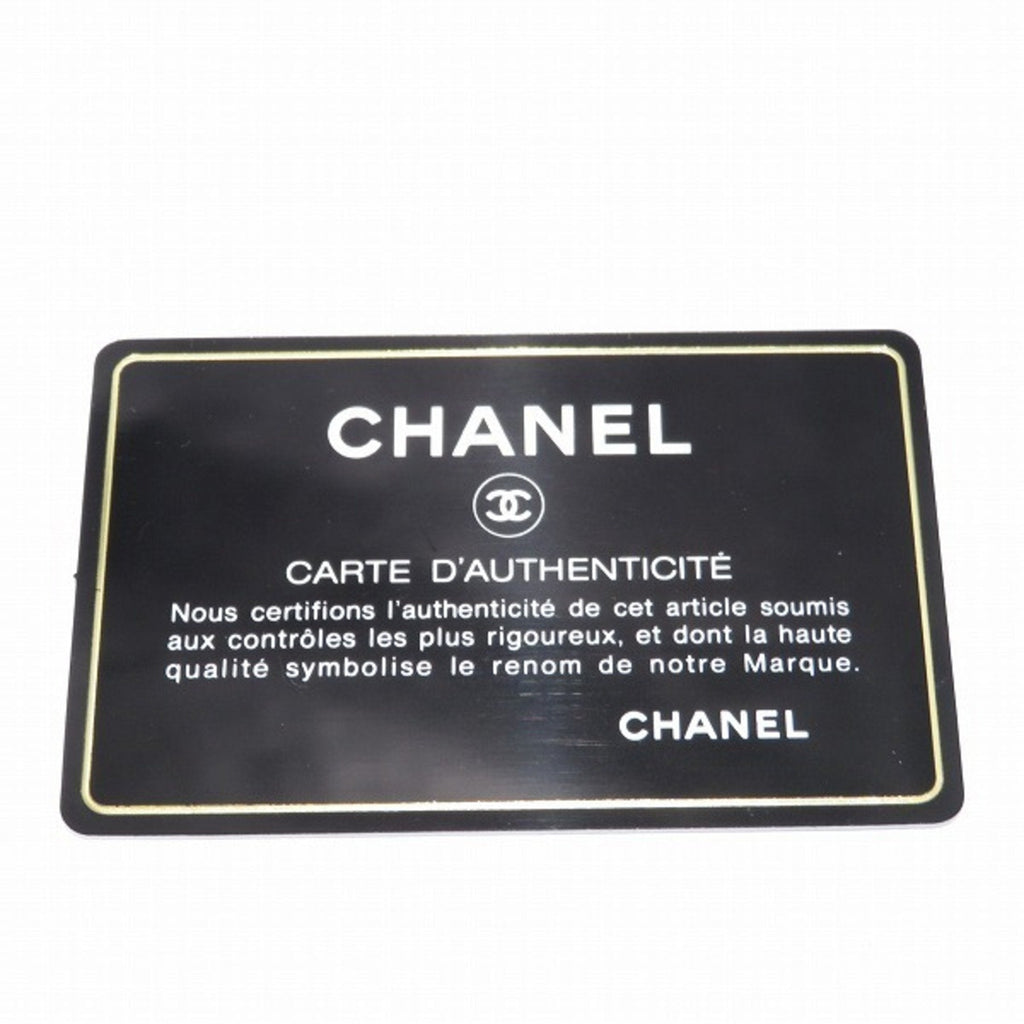 Chanel Black Leather Camellia wallet accessories