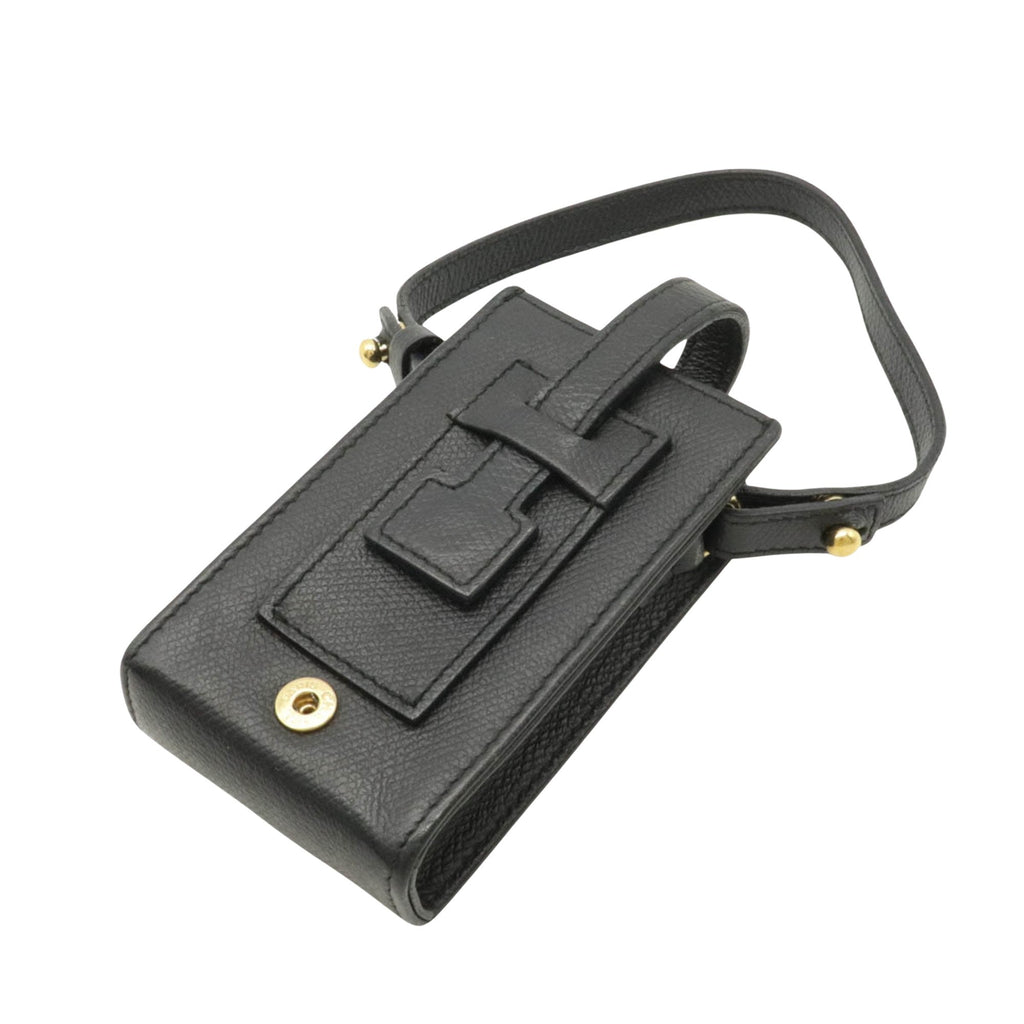 Chanel Black Leather  wallet accessories