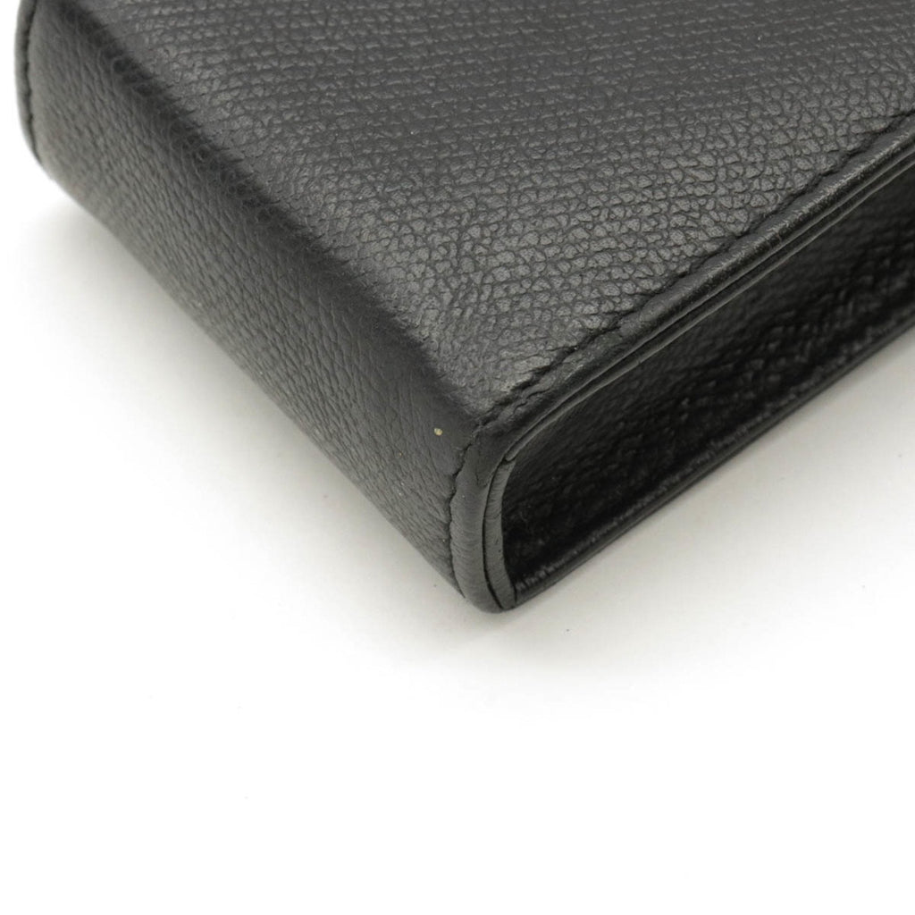 Chanel Black Leather  wallet accessories