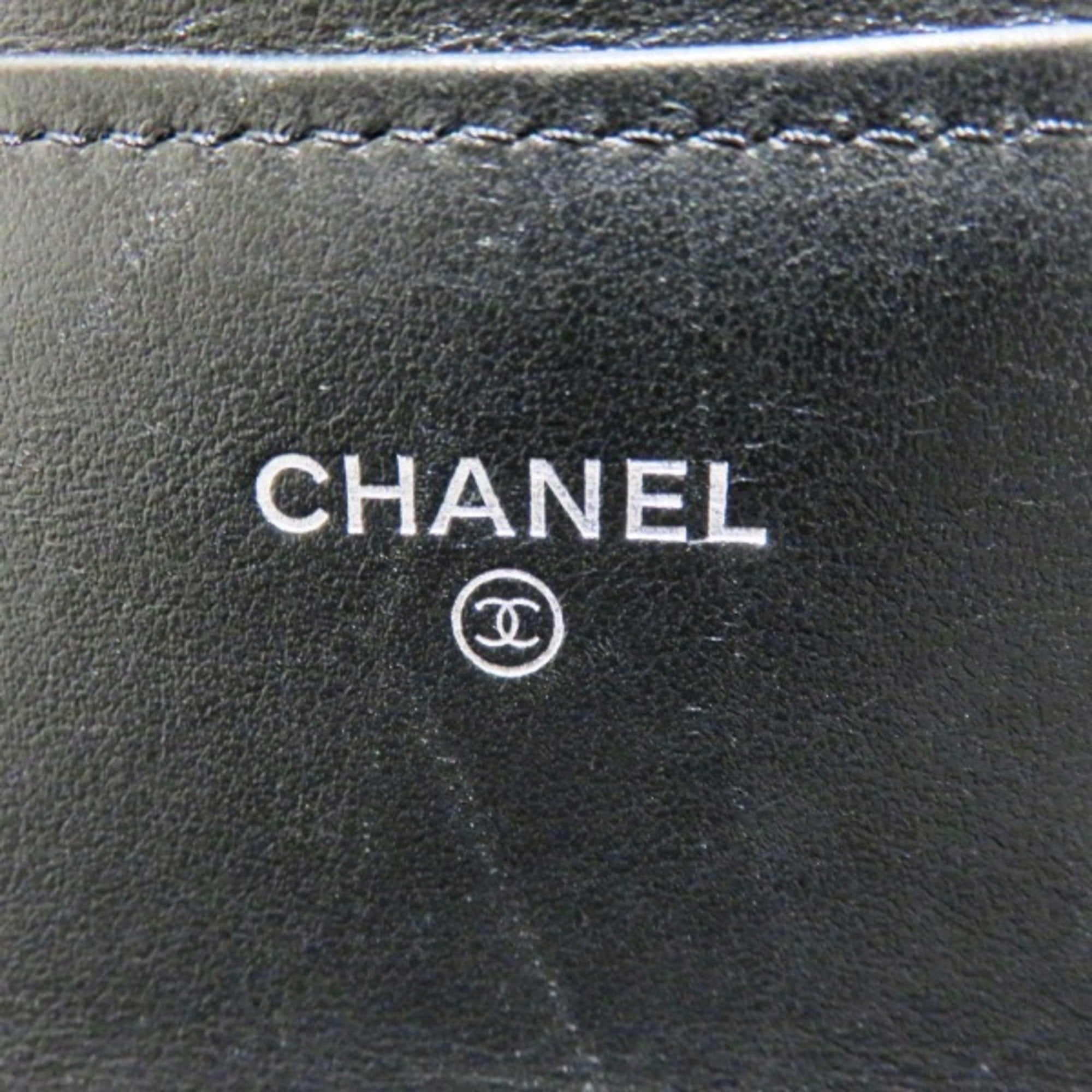 Chanel Black Patent leather  wallet accessories