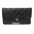 Chanel Black Leather Timeless wallet accessories