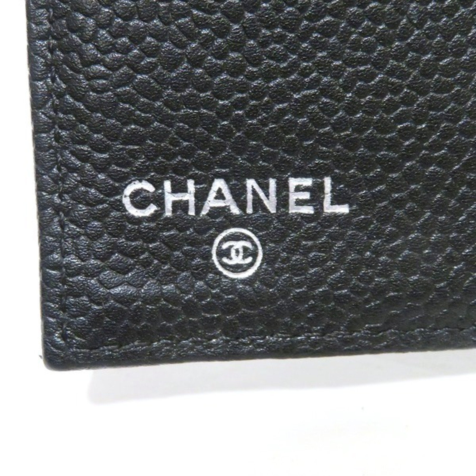 Chanel Black Leather Timeless wallet accessories