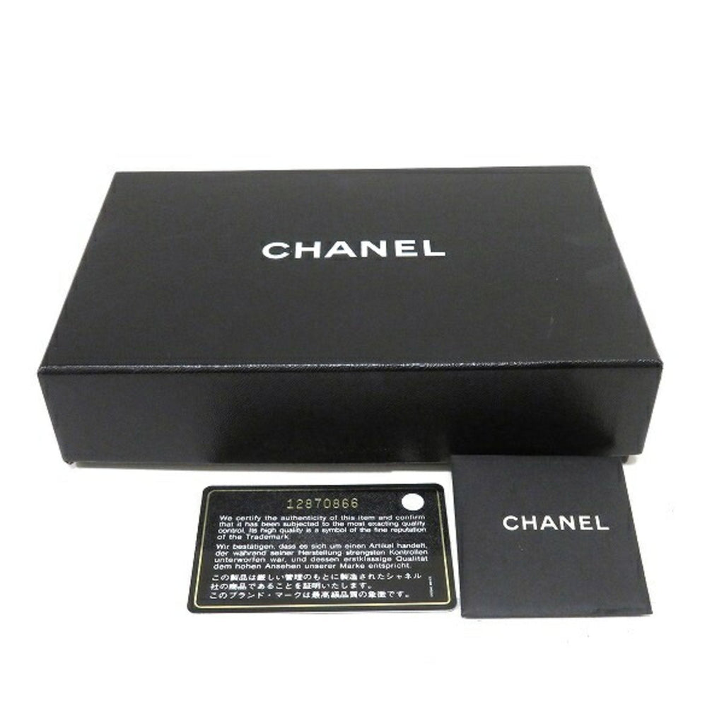 Chanel Black Leather Timeless wallet accessories