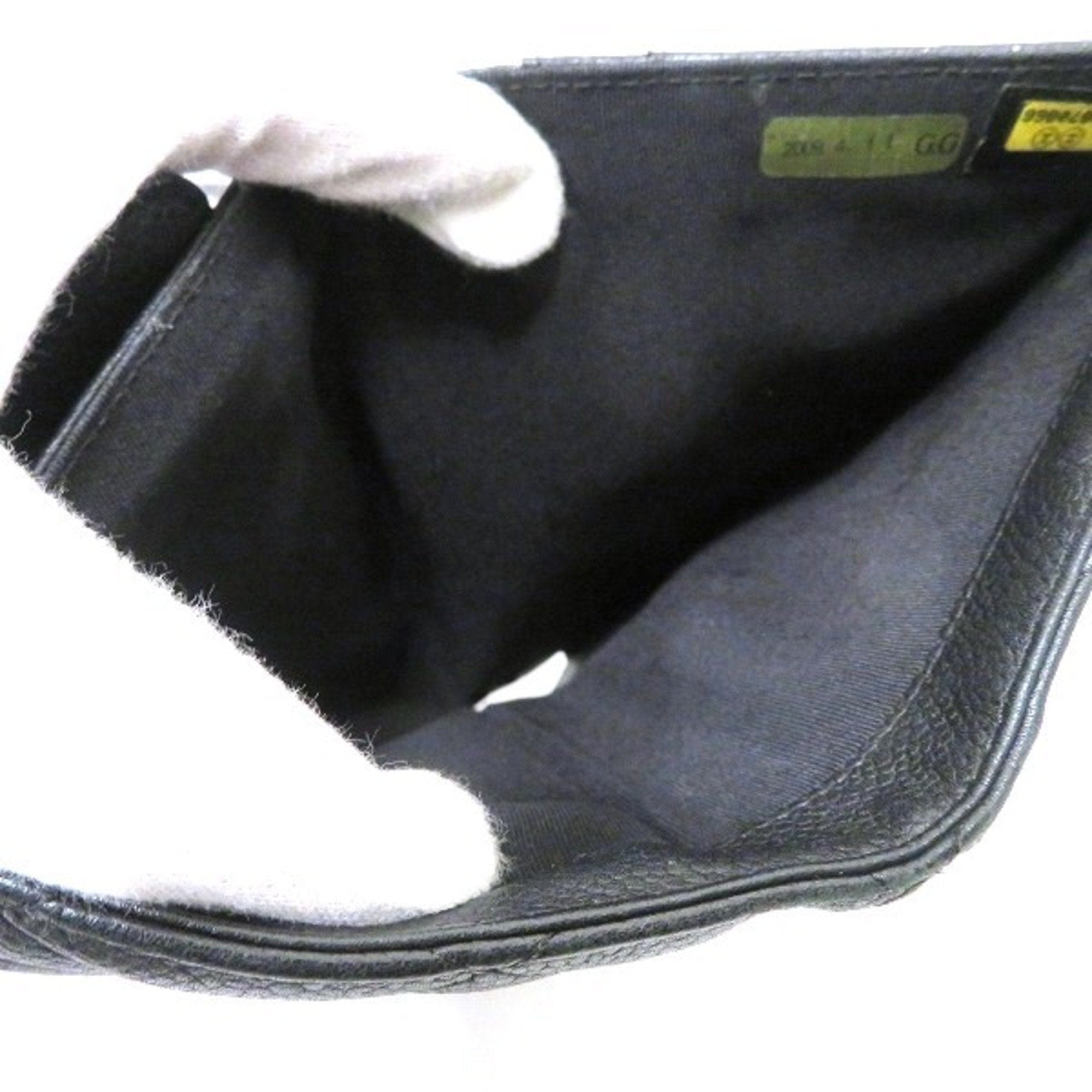 Chanel Black Leather Timeless wallet accessories