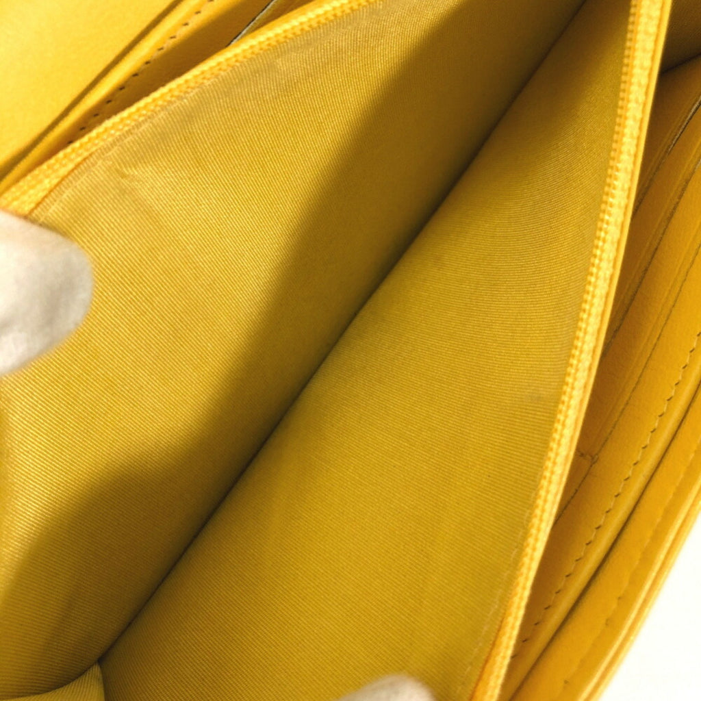 Chanel Yellow Leather  wallet accessories