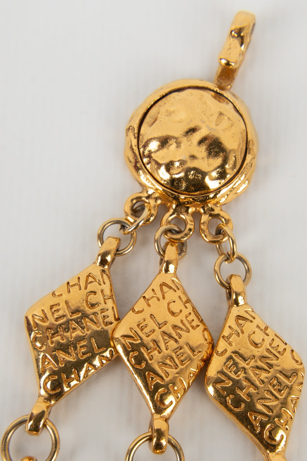Collier dor�� Chanel 1990s