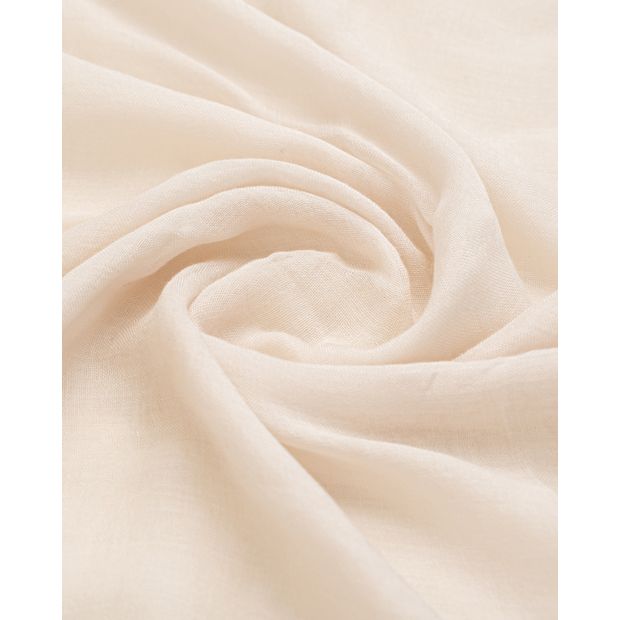 CHANEL Glitter Logo Shawl