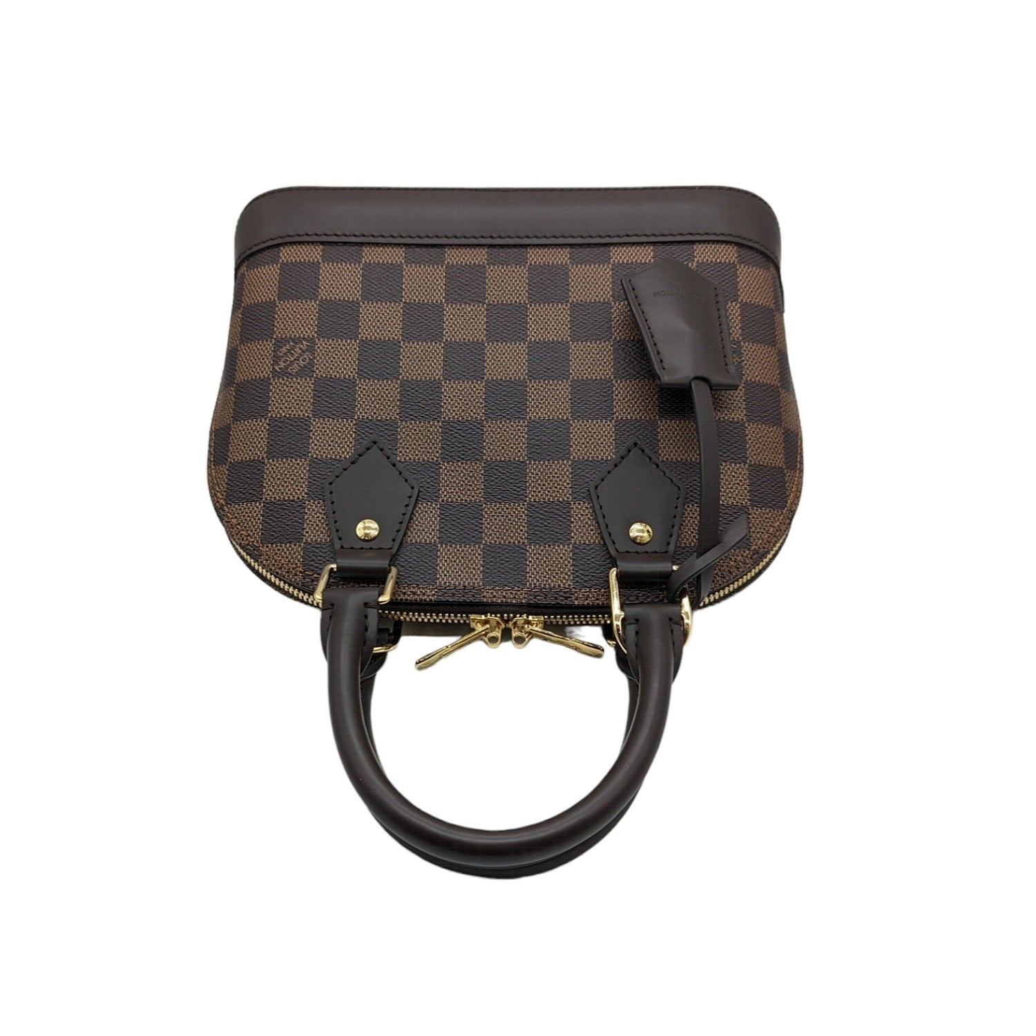 Louis Vuitton Damier Ebene Alma BB Handbag Satchel