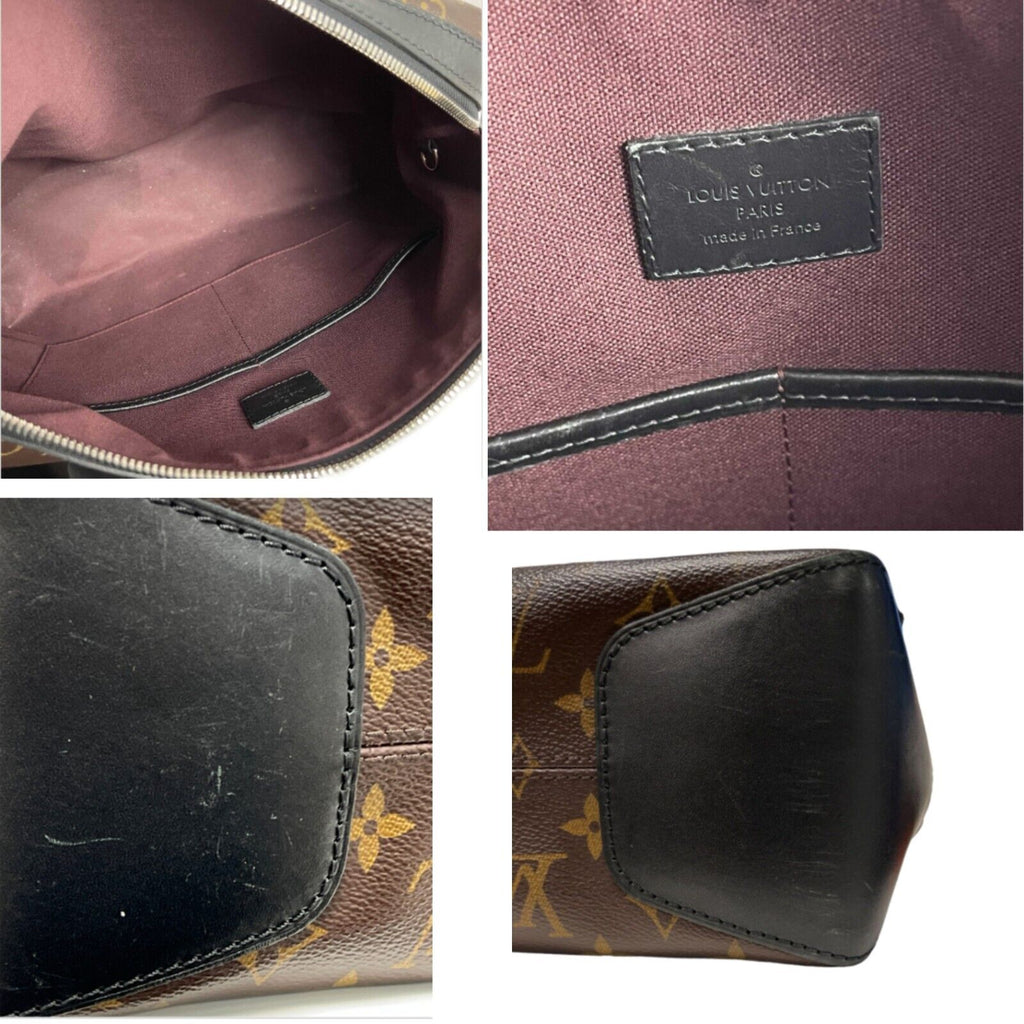 LOUIS VUITTON Monogram Macassar Torres Messenger Brown Handbag