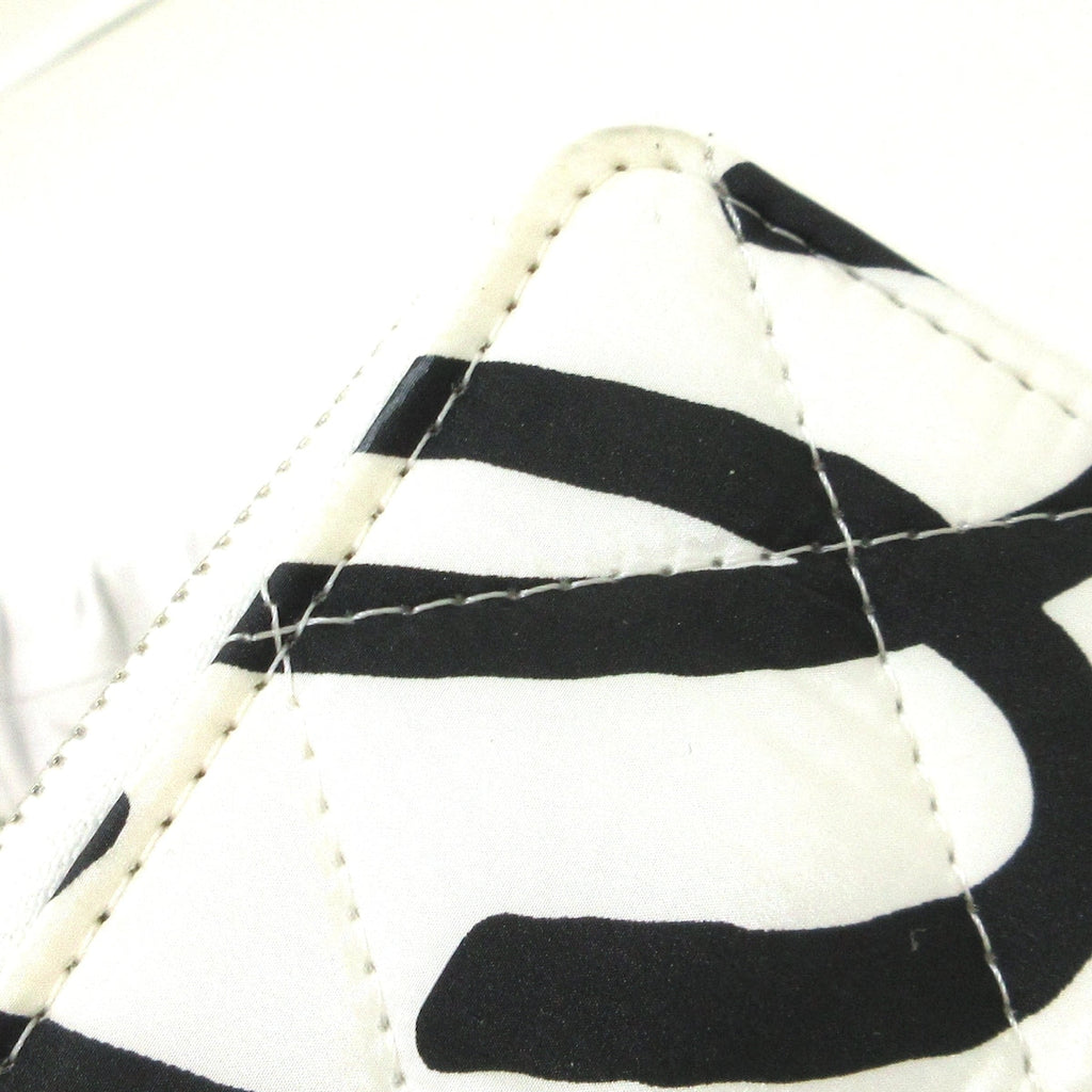 Chanel Black-white Leather  wallet accessories