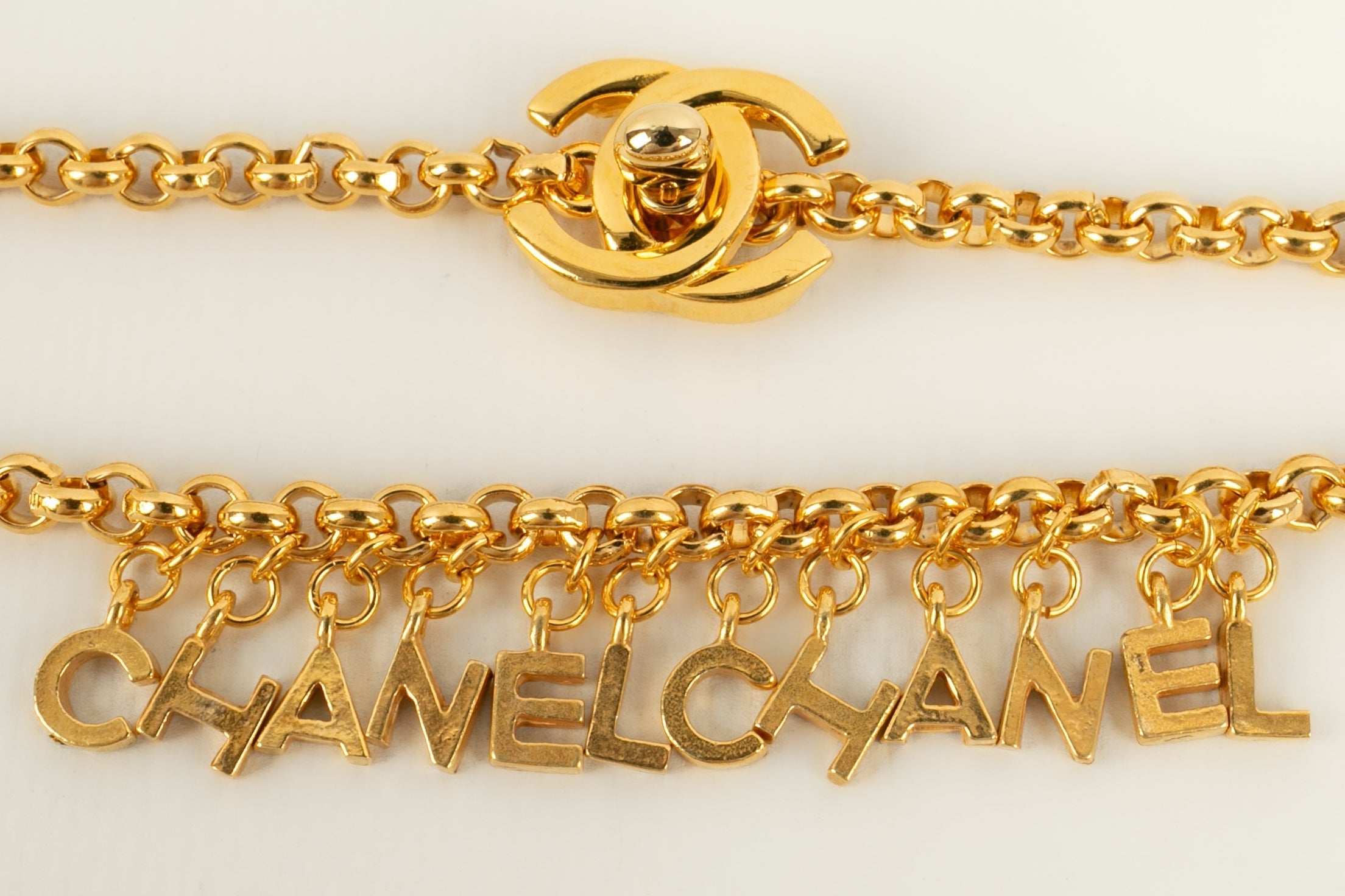 Collier charms Chanel 1996
