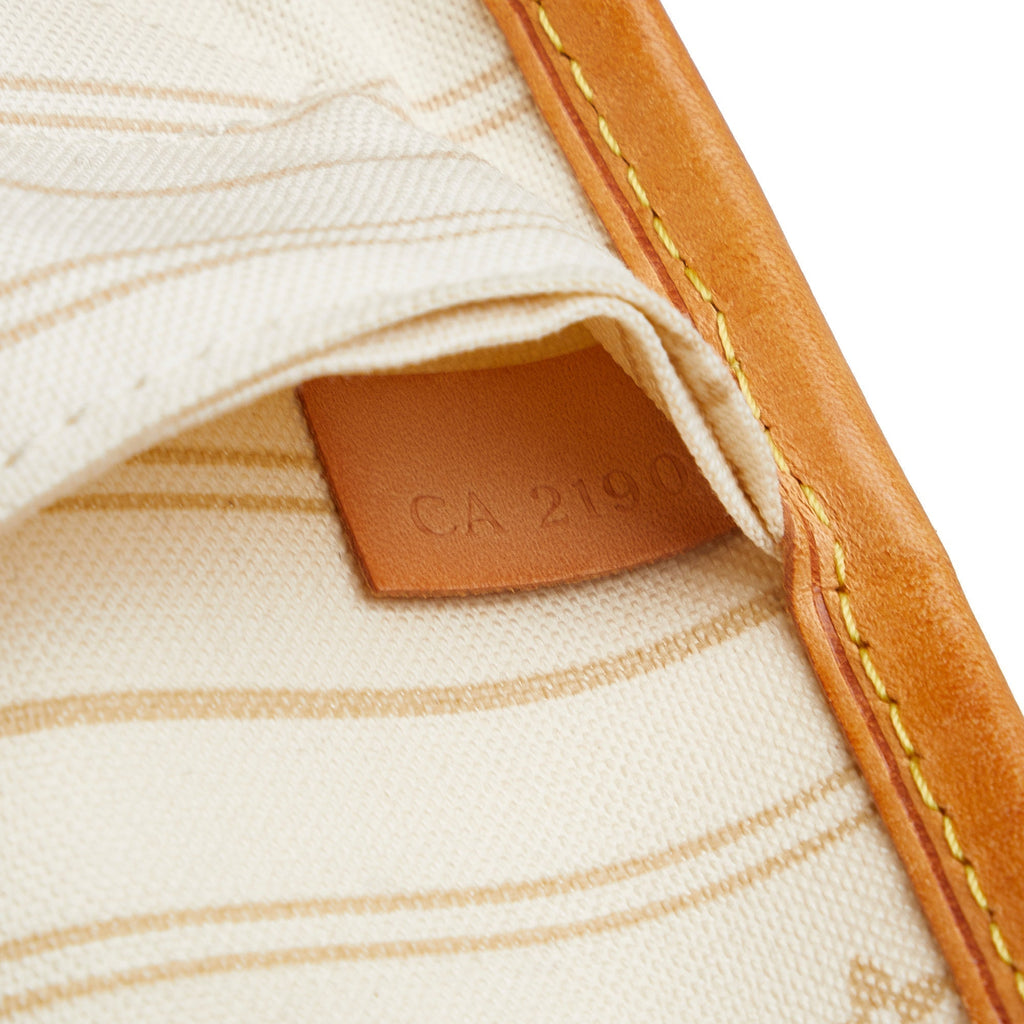 LOUIS VUITTON Damier Azur Neverfull MM Tote Bag
