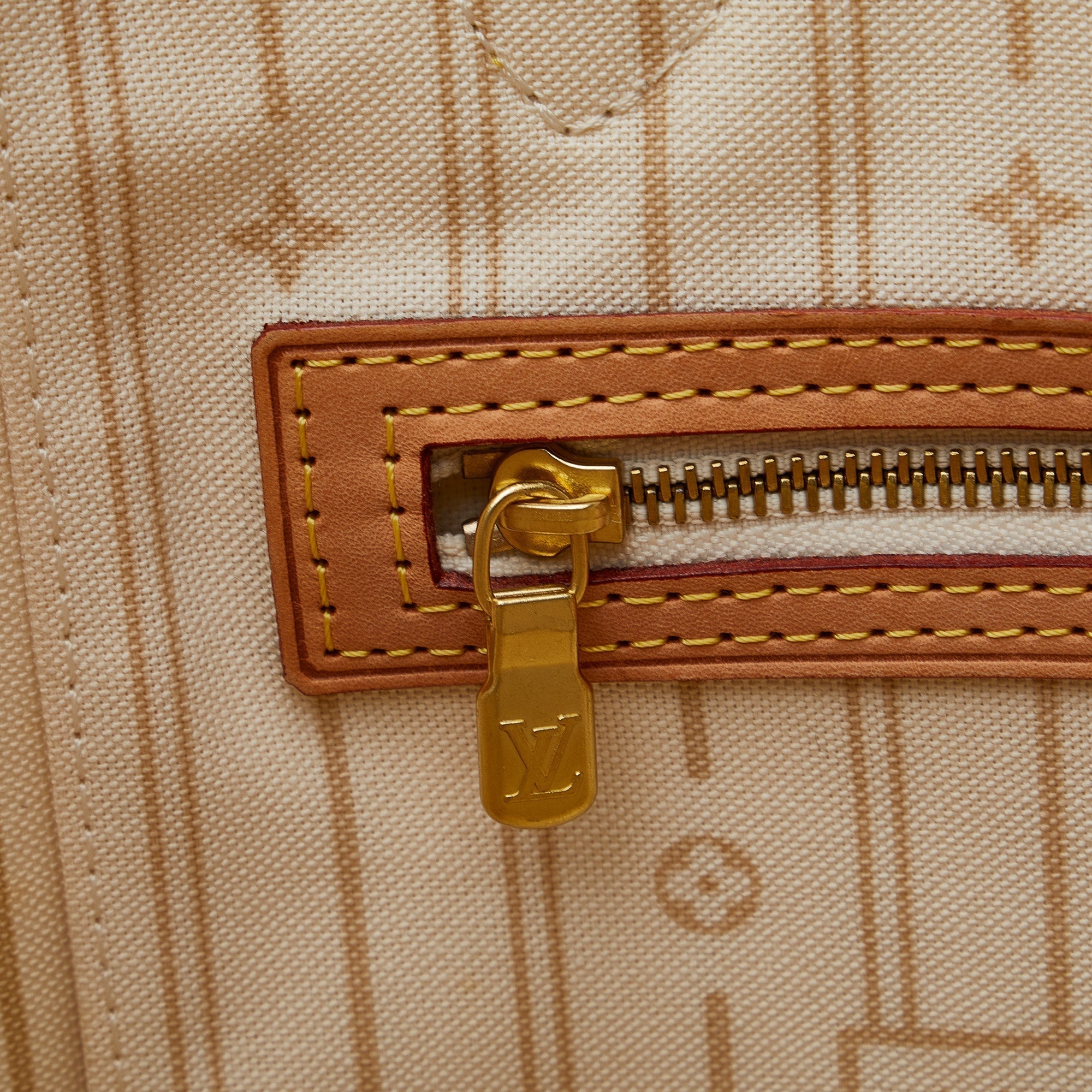 LOUIS VUITTON Damier Azur Neverfull MM Tote Bag
