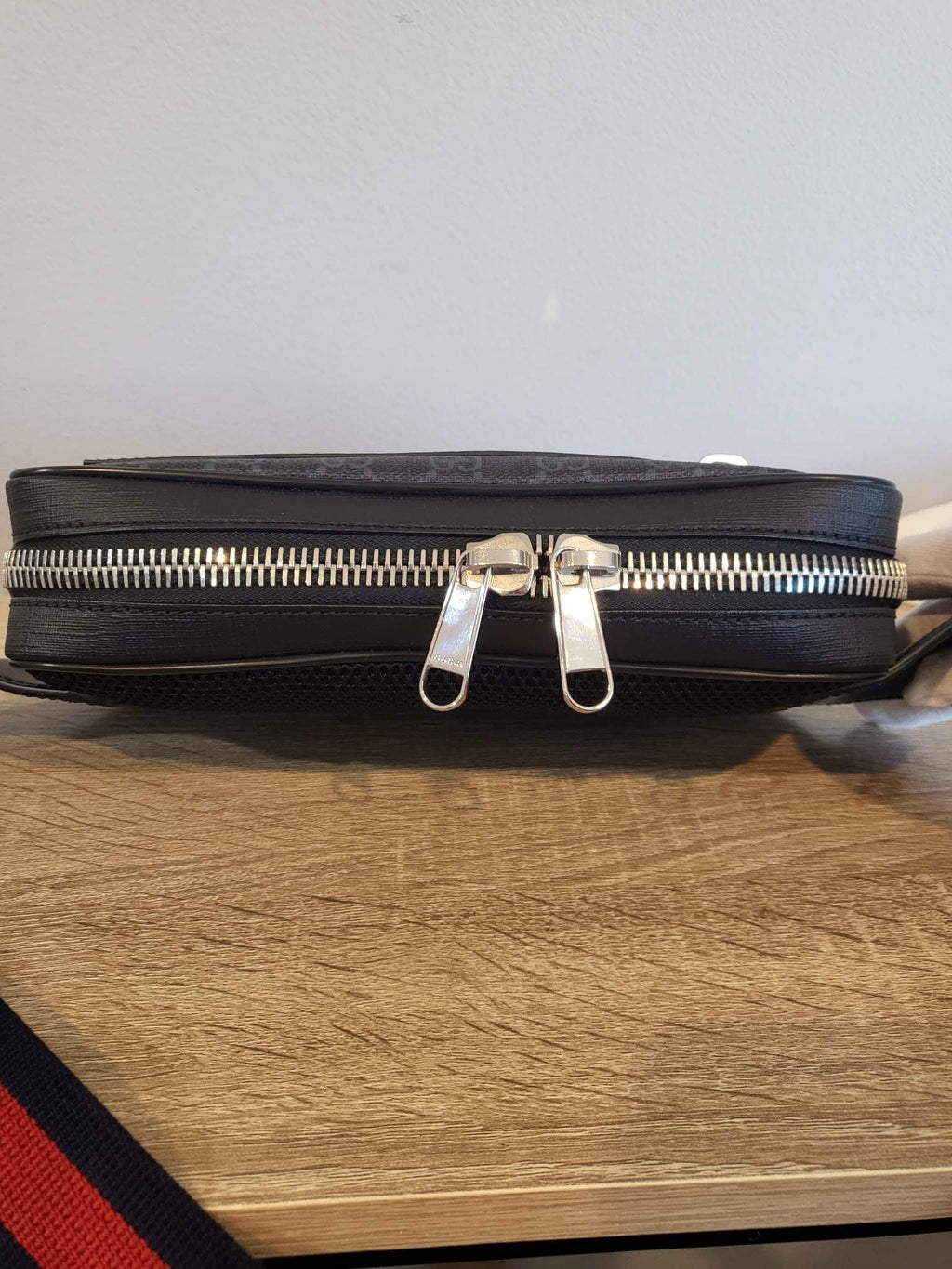 Authentic GG Black Belt Bag Gucci