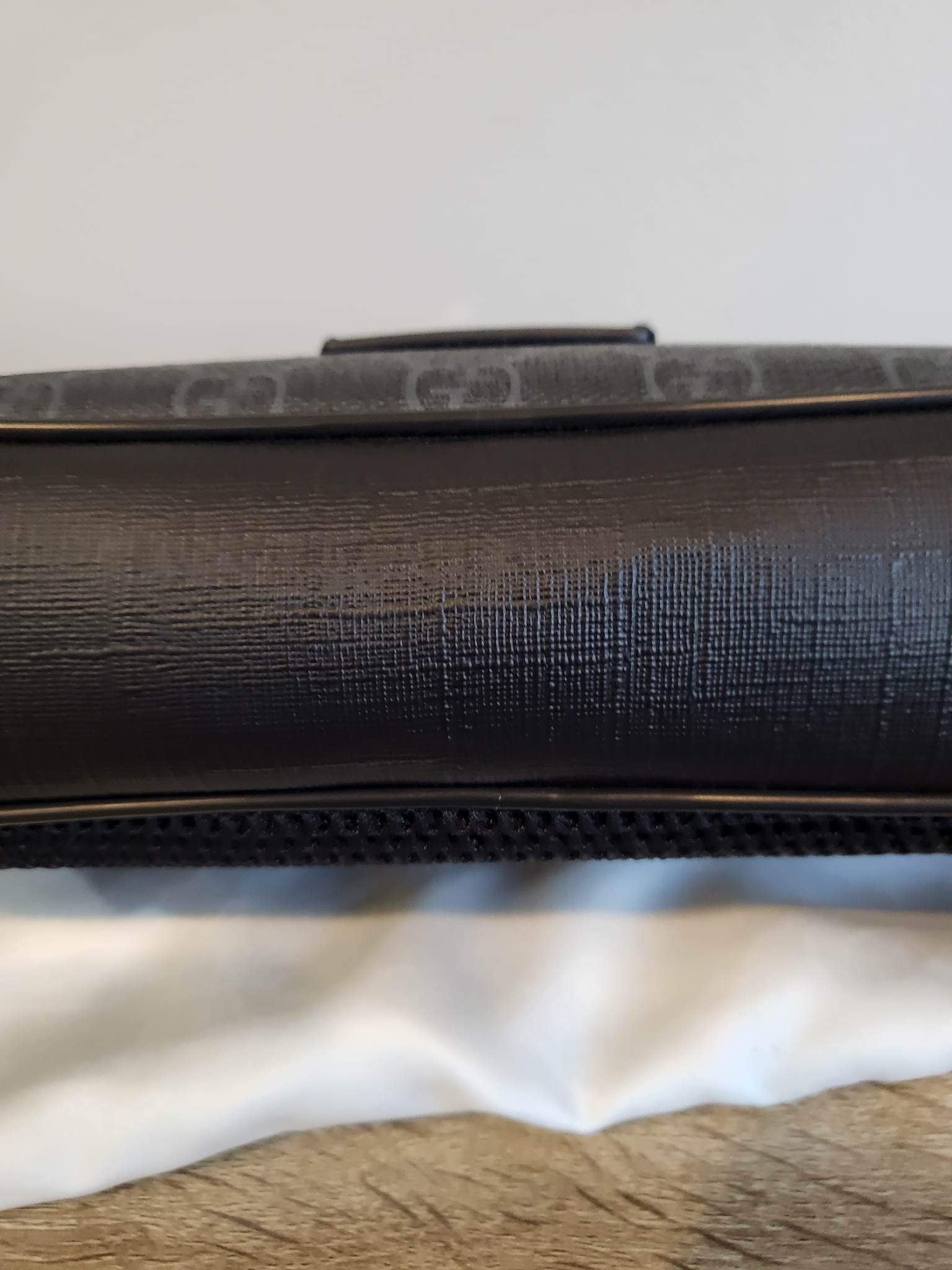 Authentic GG Black Belt Bag Gucci