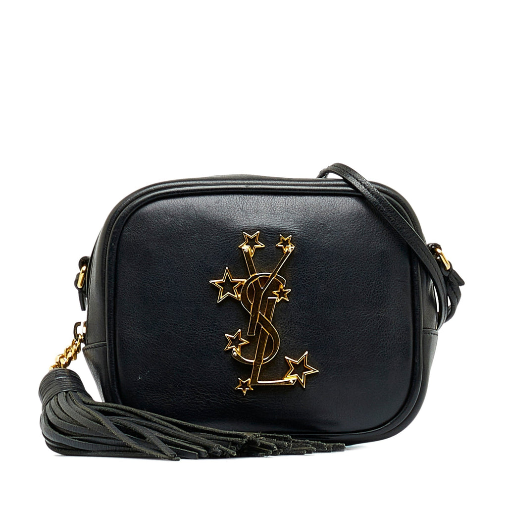 SAINT LAURENT Nappa Star Blogger Bag