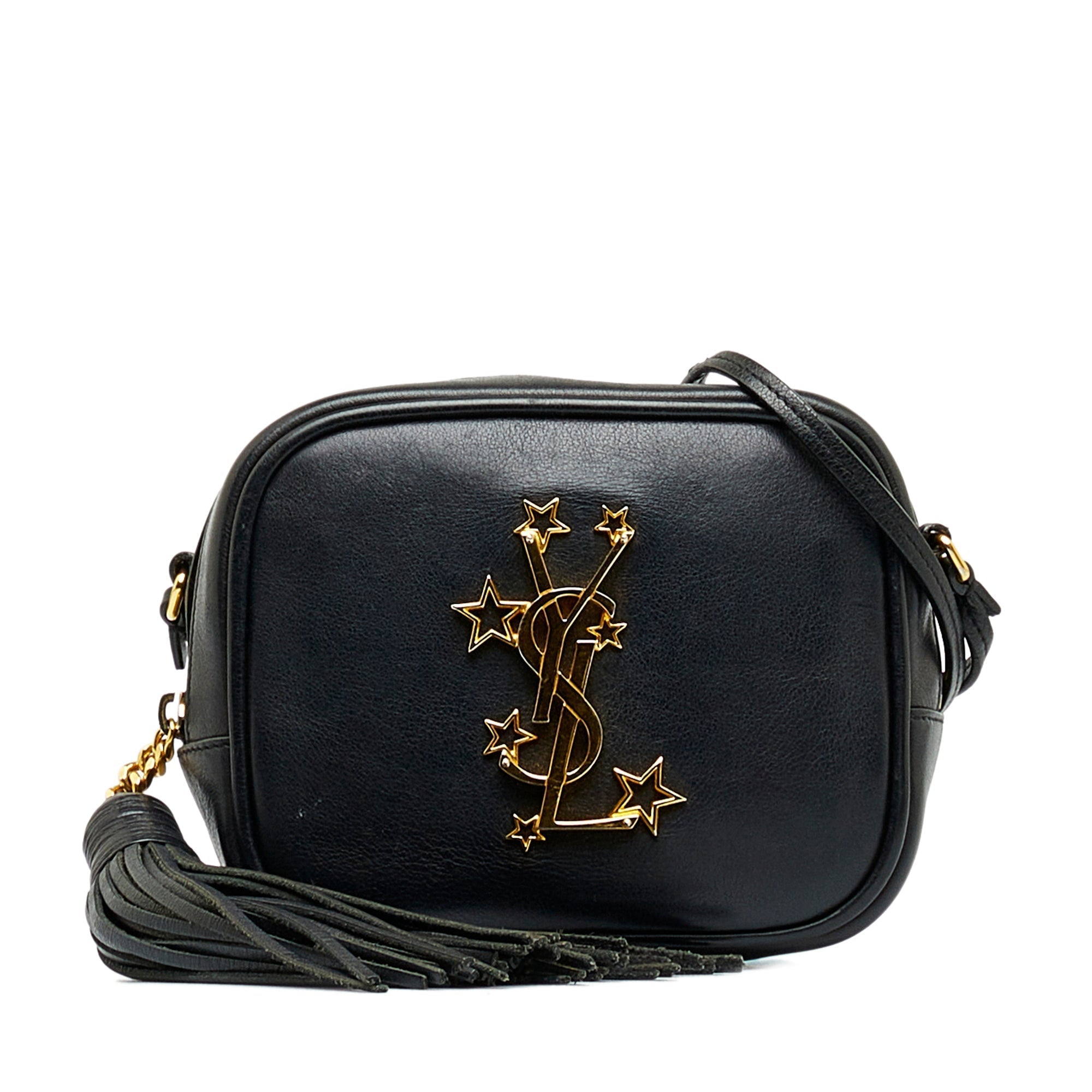 SAINT LAURENT Nappa Star Blogger Bag