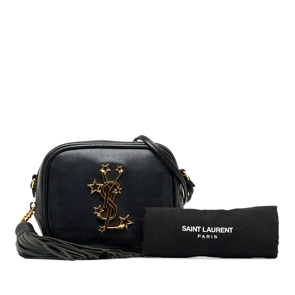 SAINT LAURENT Nappa Star Blogger Bag