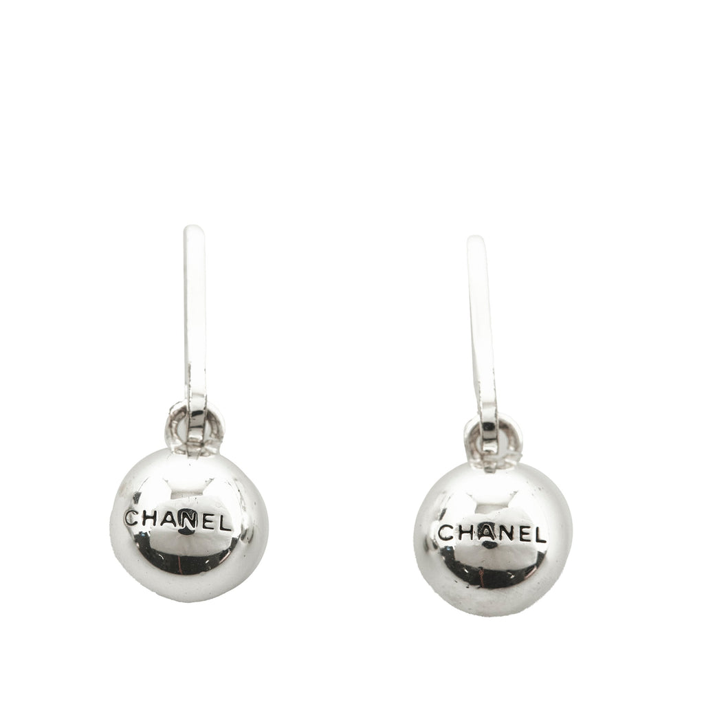 CHANEL CC Ball Earrings Costume Earrings