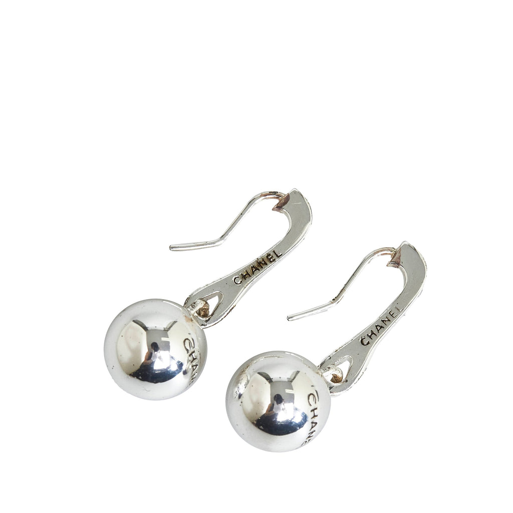 CHANEL CC Ball Earrings Costume Earrings